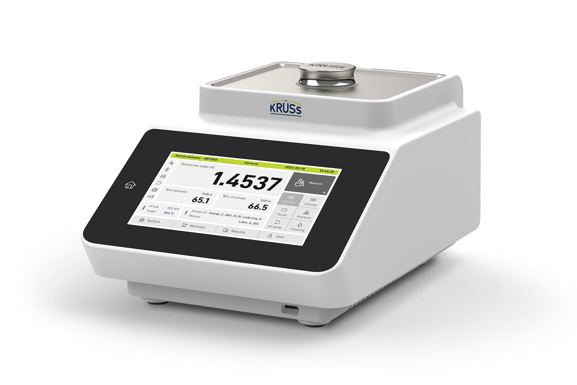 Digitale-Refraktometer-Skala-Brix-nd-Genauigkeit-Messen-Brechungsindex-Peltier-Kruess_DR7100-P